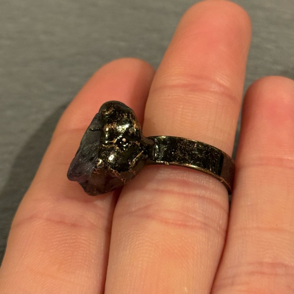 New Fluorite Crystal Ring - Picture 16 of 16